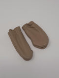 Leather finger protection for needle felting