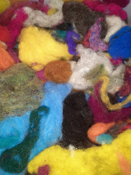 Irish carded wool