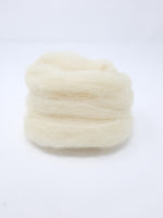 Undyed Merino wool roving